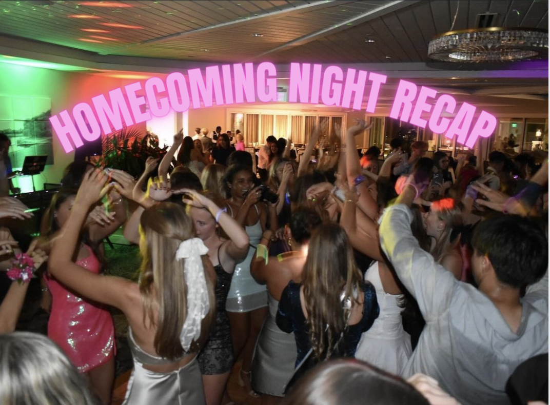 Students at Marco Island Academy having a blast on homecoming night, dancing the night away.